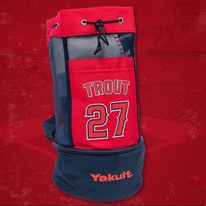 Los Angeles Anaheim Angels Trout Cooler Backpack
